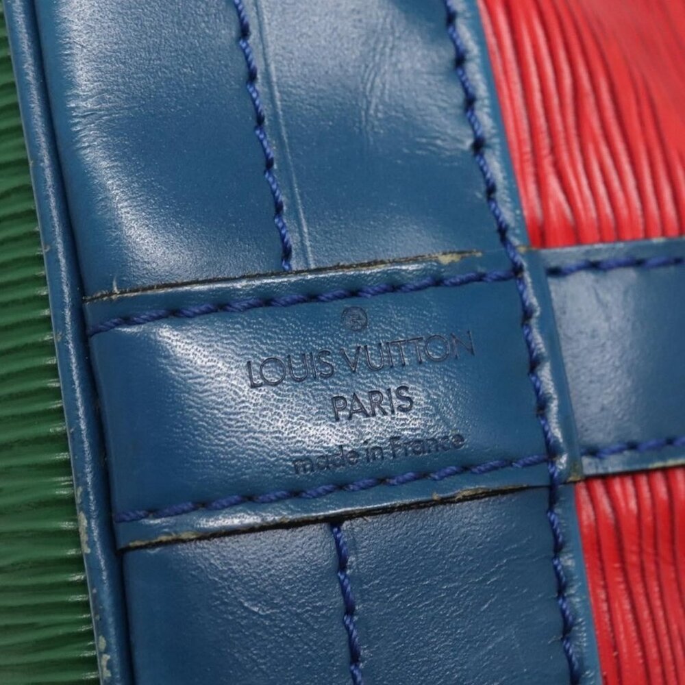 Authentic LOUIS VUITTON Epi Toriko color Noe Bag Red Blue Green M44084 LV - Picture 16 of 16
